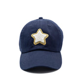 Navy Blue Twinkle Terry Star Hat Rey to Z