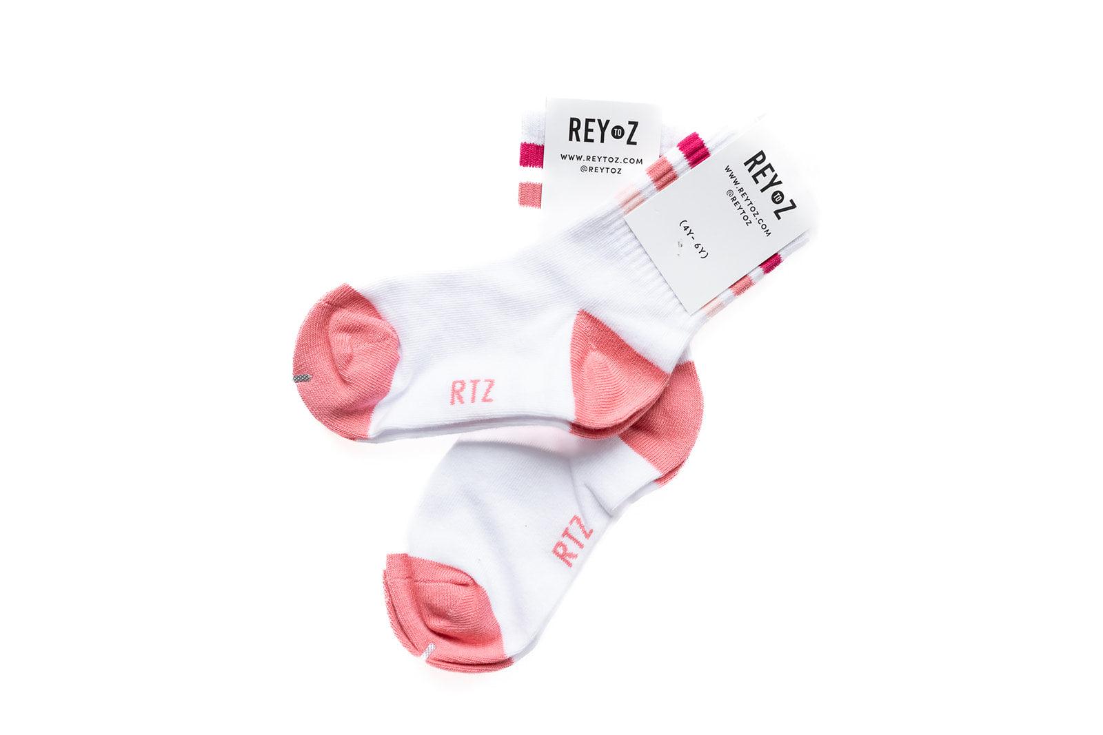 Pink Stripe Socks Rey to Z