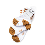 Tan Stripe Socks Rey to Z