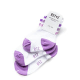 Purple Stripe Socks Rey to Z