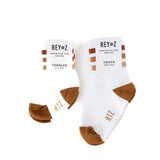 Tan Stripe Socks Rey to Z