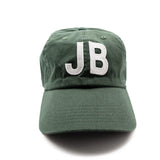 Hunter Green Double Letter Hat Rey to Z