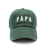Hunter Green Papa Hat Rey to Z