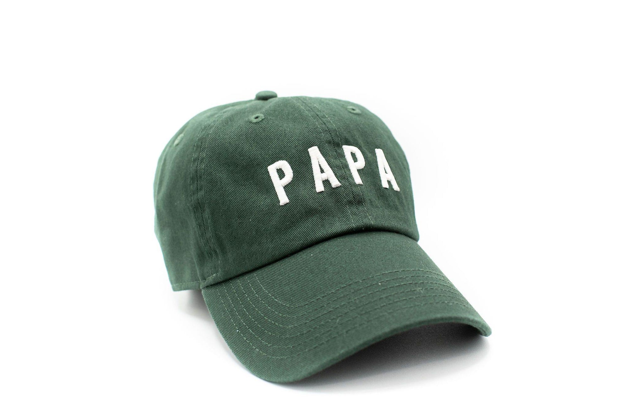Hunter Green Papa Hat Rey to Z