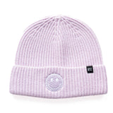 Lavender Ice Smiley Beanie Rey to Z