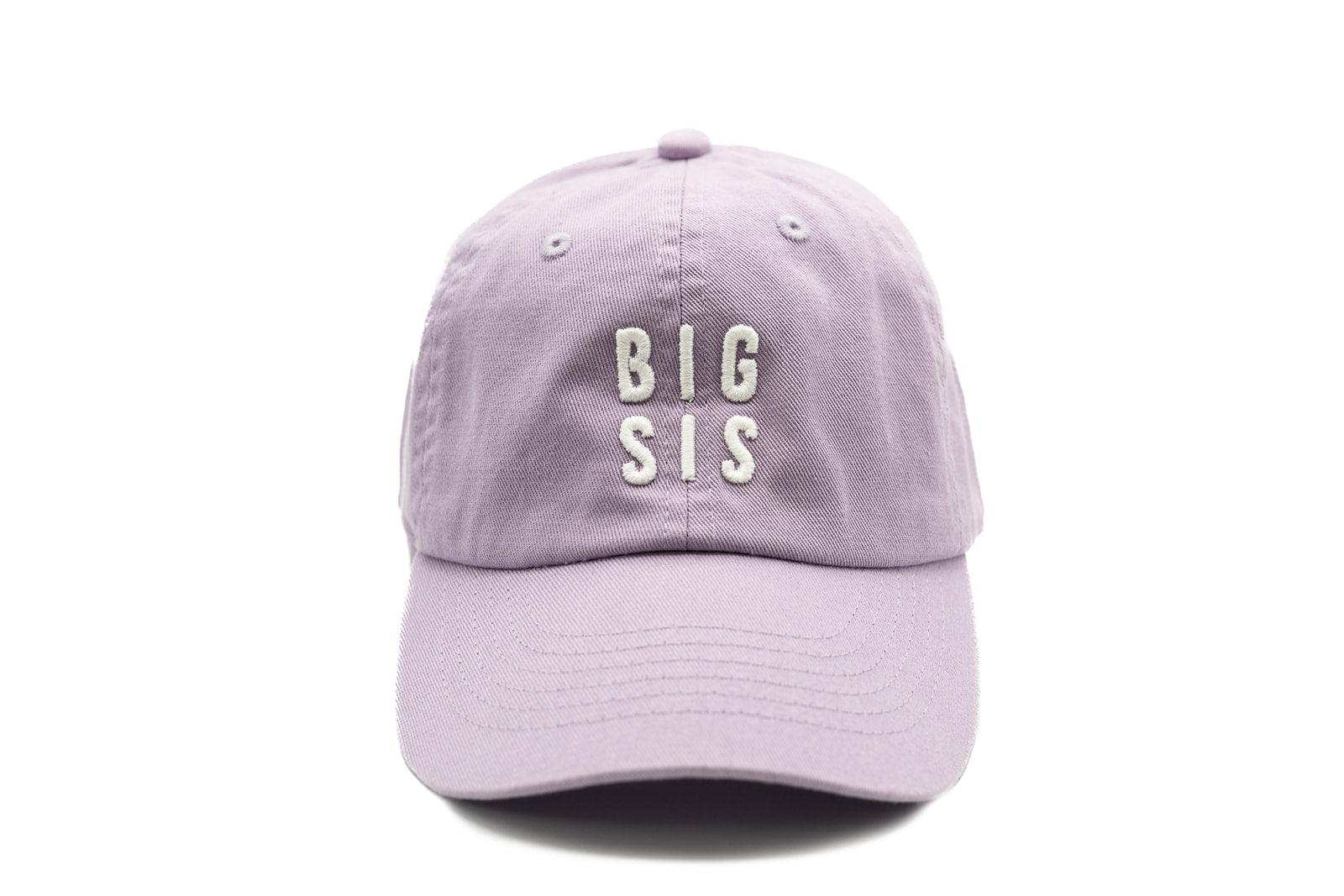 Lilac Big Sis Hat Rey to Z