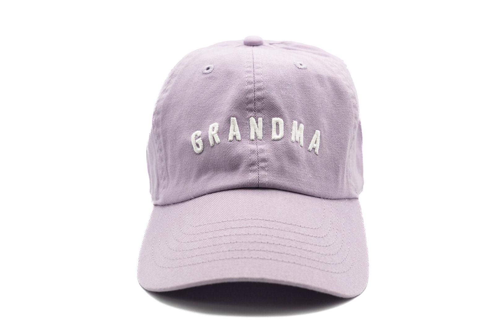 Lilac Grandma Hat Rey to Z