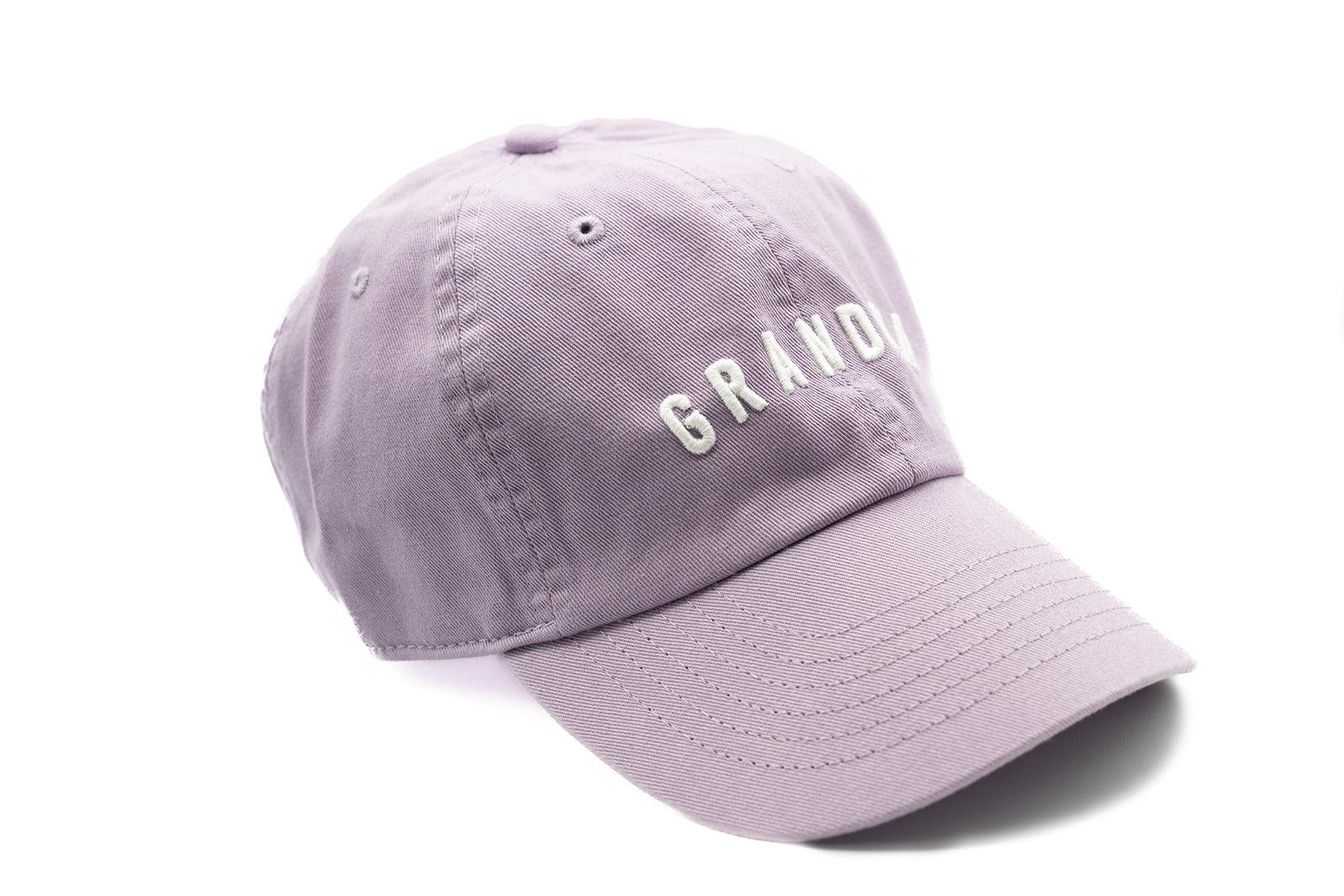 Lilac Grandma Hat Rey to Z