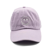 Lilac Smiley Face Hat Rey to Z