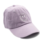 Lilac Smiley Face Hat Rey to Z