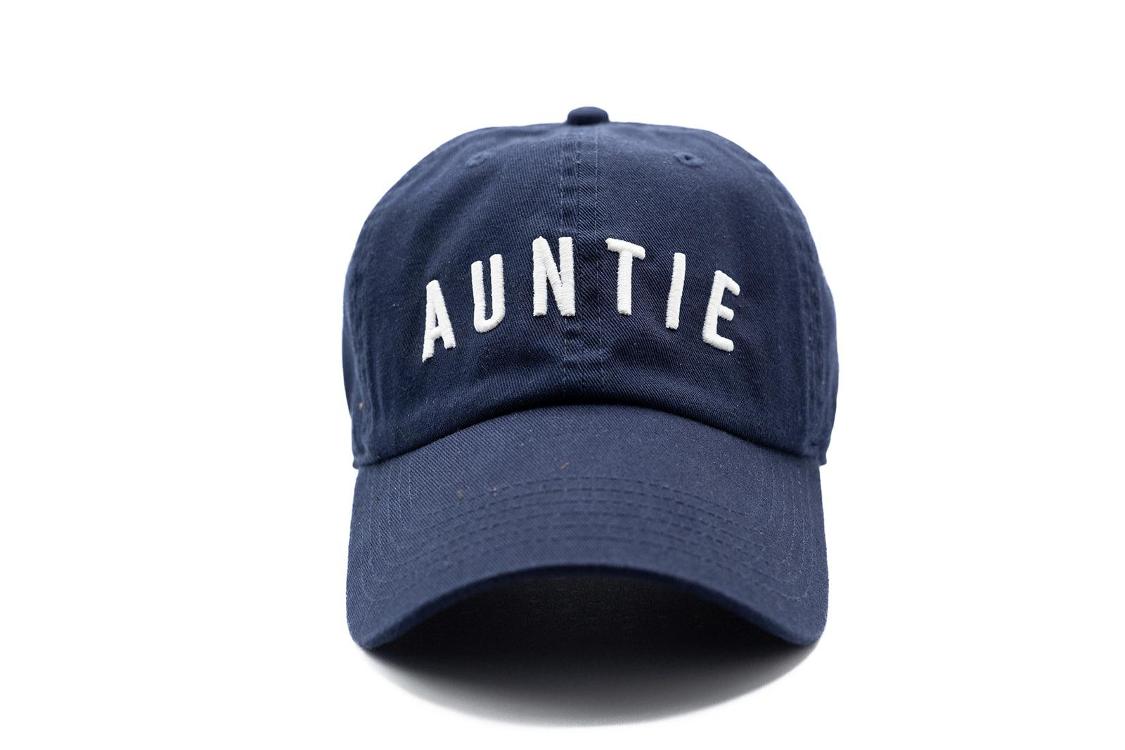 Navy Blue Auntie Hat Rey to Z