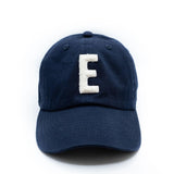 Navy Blue Hat + White Terry Letter Rey to Z
