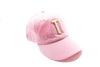 Light Pink Hat + Twinkle Terry Letter Rey to Z