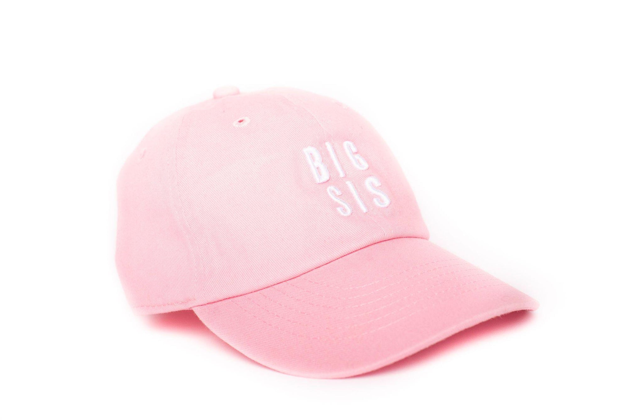 Light Pink Big Sis Hat Girls Baseball Hat Rey To Z