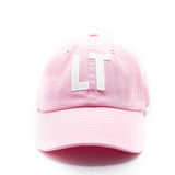 Light Pink Double Letter Hat Rey to Z