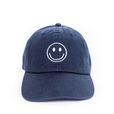 Navy Blue Smiley Face Hat Rey to Z