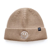 Wheat Smiley Beanie Rey to Z