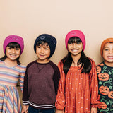 Midnight Smiley Beanie Rey to Z