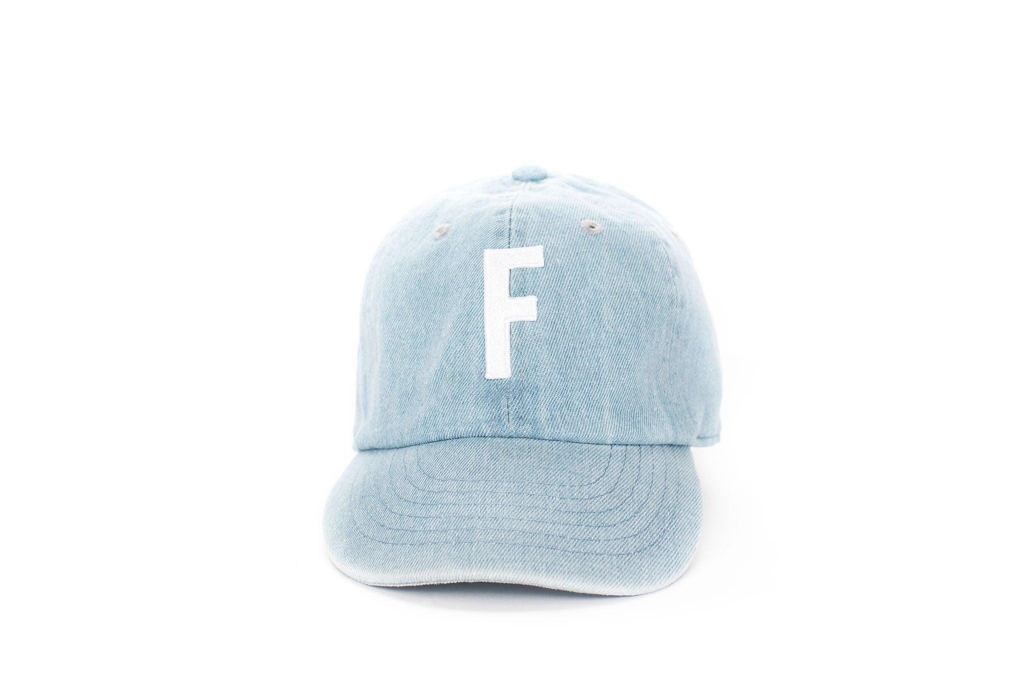 Imperfect Denim Baseball Hat Rey to Z