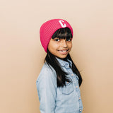 Magenta Beanie Rey to Z