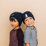 Midnight Smiley Beanie Rey to Z
