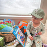 Dusty Sage Letter Baseball Hat